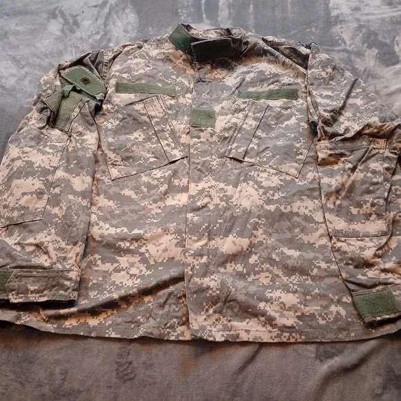 Army Combat Uniform Coat Size Large Regular NSN 8415-01-519-8599 Camouflage - Picture 1 of 11